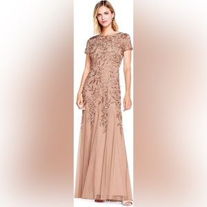 Adrianna Papell Beaded Gown